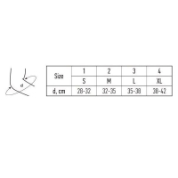 Schouderbrace - medisch neopreen verband Voor het fixeren van het RECHT schoudergewricht